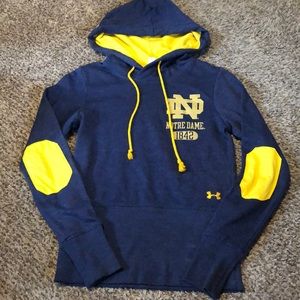 Notre Dame Under armour hoodie